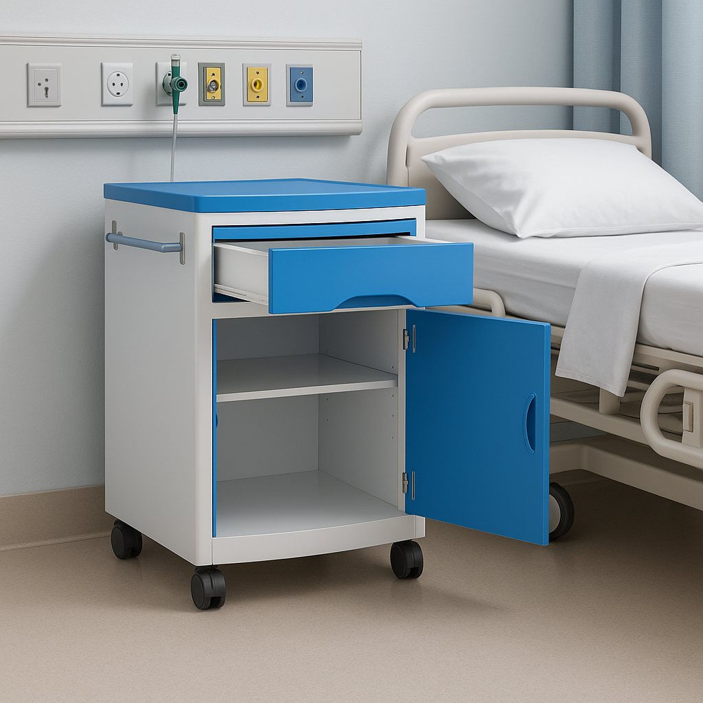 Hospital Bedside Locker | Medical Bedside Cabinet | SRK Modular Furniture
