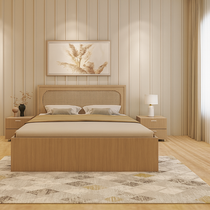 Prestona Luxe Bed with Side Table