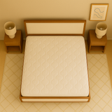 Terrana Solid Wood Upholstered Bed with Side Tables Collection