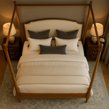 Regal Poster Bed with Side Table Collection