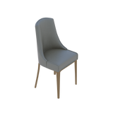 SRK Furniture White Cobe Dining Table