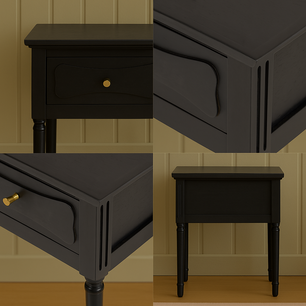 Ebon Luxe Nightstand Collection