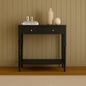 Noir Elegance Bedside Table Collection