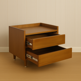 UrbanOak 2-Drawer Nightstand Collection