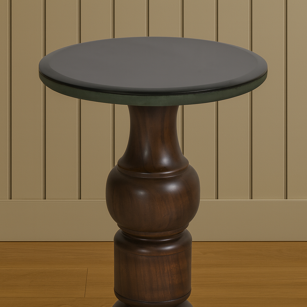 Arden Classic Wooden Pedestal Side Table Collection