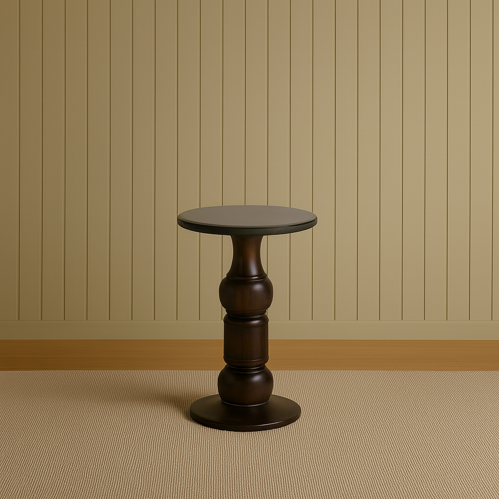 Arden Classic Wooden Pedestal Side Table Collection