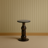 Arden Classic Wooden Pedestal Side Table Collection