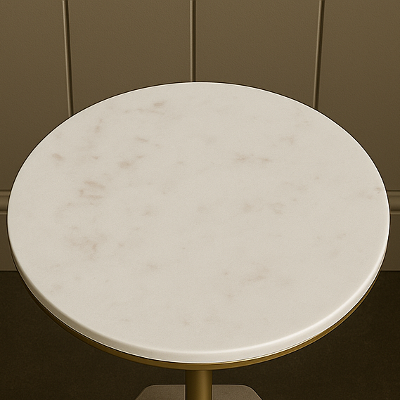 Lunara Marble Accent Table Collection