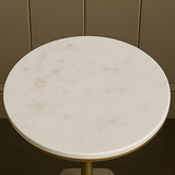 Lunara Marble Accent Table Collection