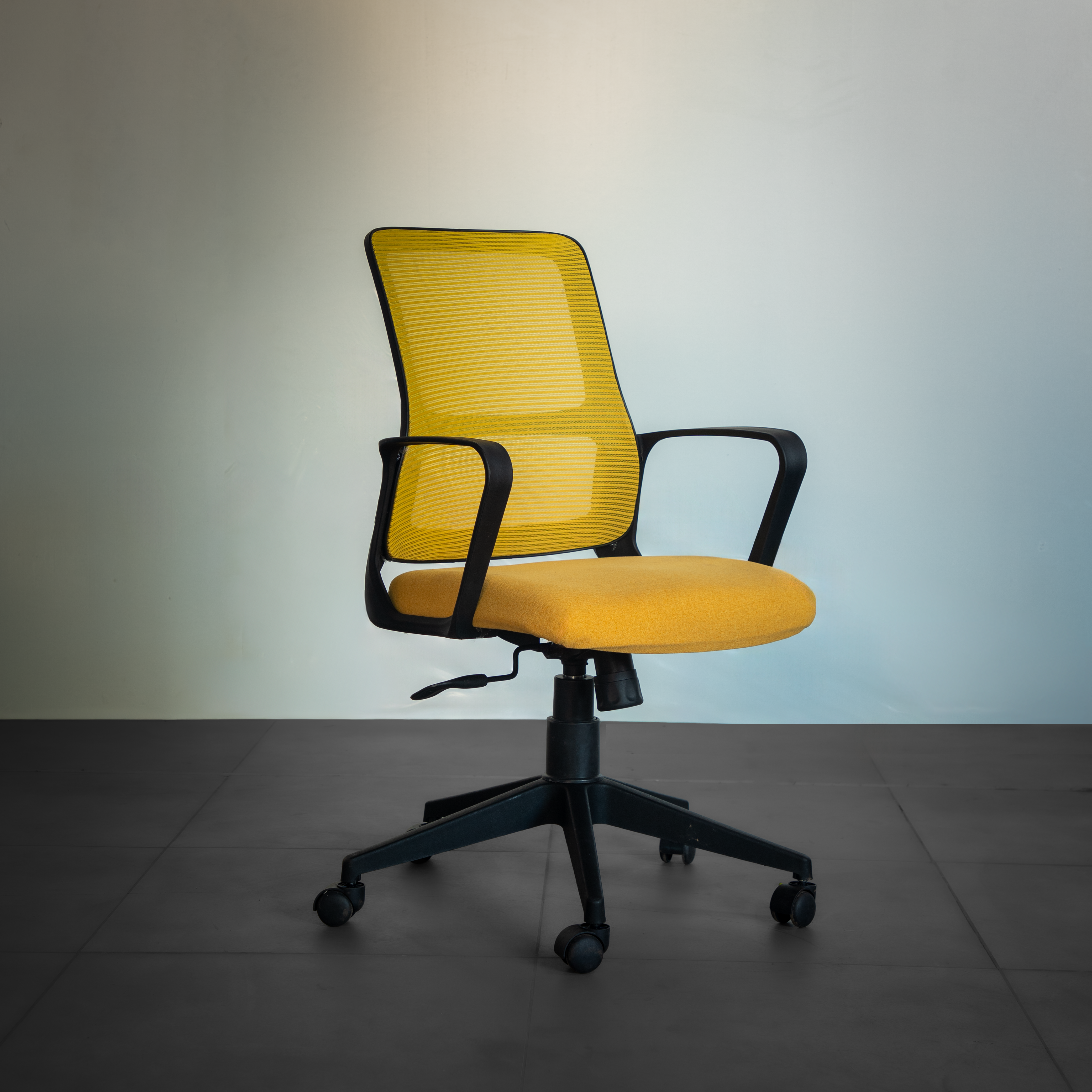 Ergonomic Mesh Office Chair with ORANGE  CUSION – SRK Modular Furniture Co.