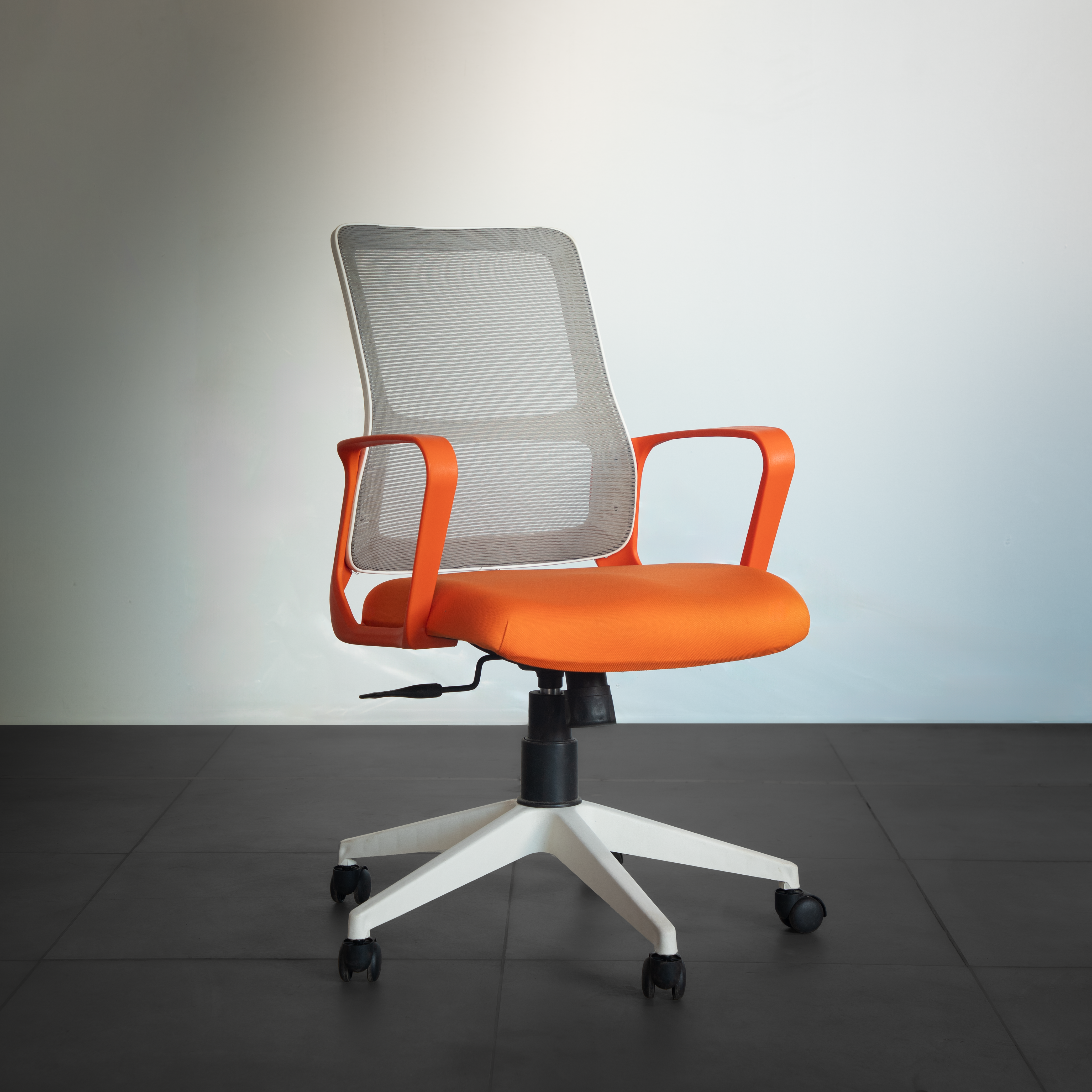 Ergonomic Mesh Office Chair with ORANGE  CUSION – SRK Modular Furniture Co.