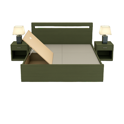 Prestona Luxe Bed with Side Table Collection