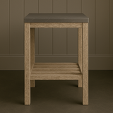 Aurevia Stone-Top Side Table Collectio