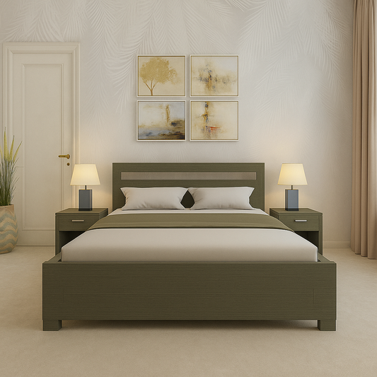 Prestona Luxe Bed with Side Table Collection