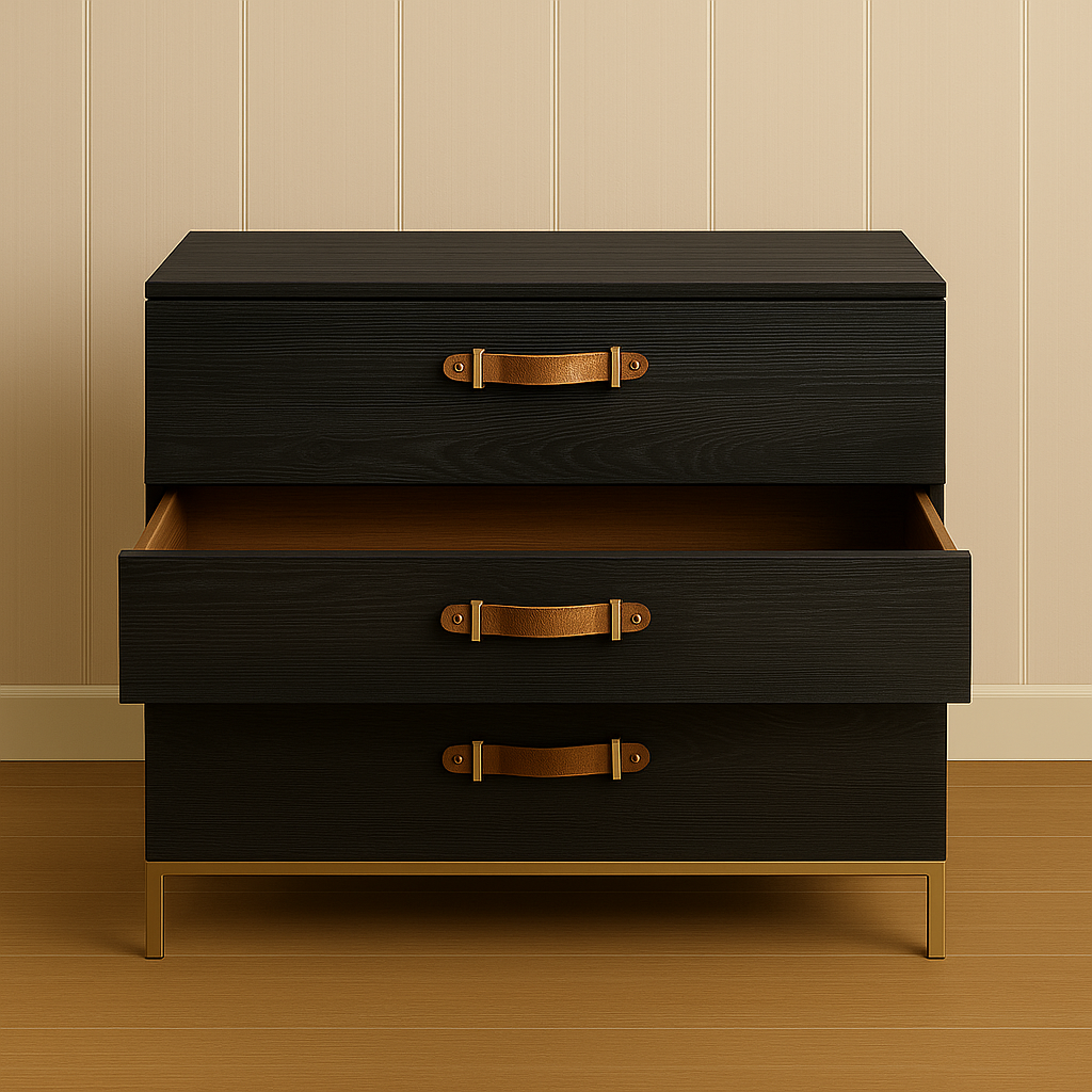 Obsidian Luxe Chest Nightstable Collection