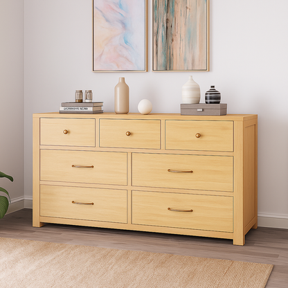 Aurelia Solid Wood Console Table with Storage