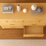 Aurelia Solid Wood Console Table with Storage