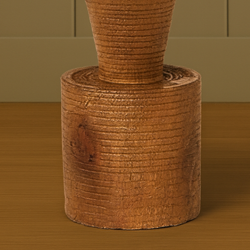 Wooden Damiette Pedestal – Timeless Elegance for Any Space