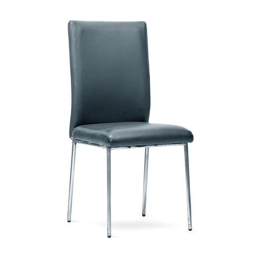 Cassidy Side Chair In Metal Frame Legs For Cafe