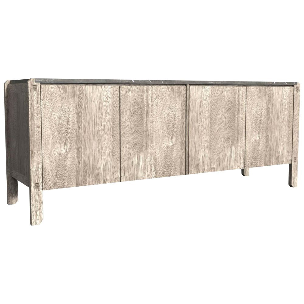 Sideboard in Marble Veneer For Living Room