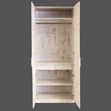 Sheesham Wood Solid Wood 2 Door Wardrobe