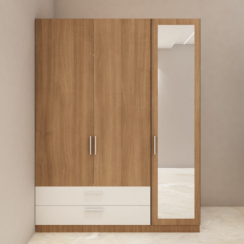 Elegant Wooden Wardrobe – Spacious & Stylish Storage Solution for Your Home