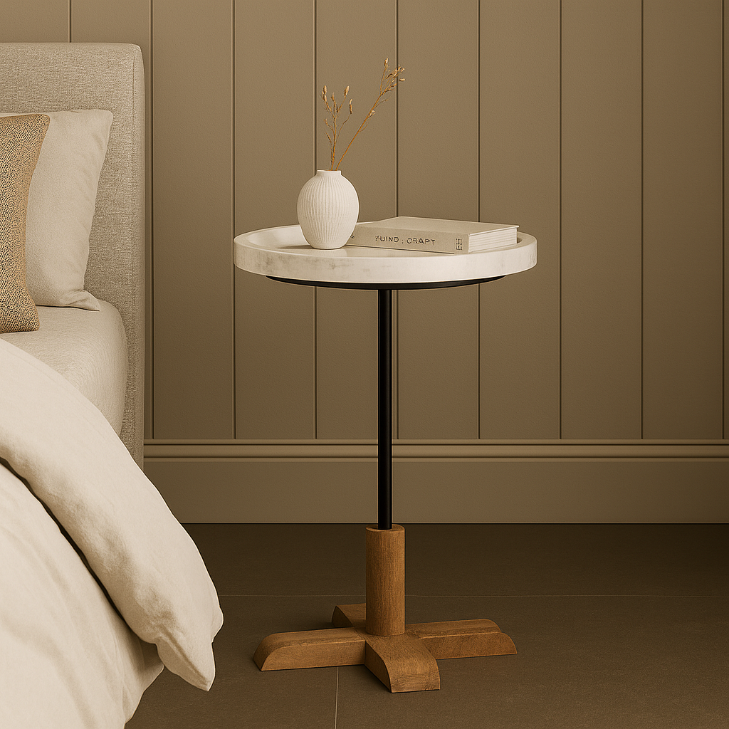 Aurelia Marble Accent Table Collection