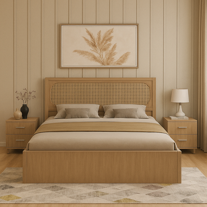 Prestona Luxe Bed with Side Table