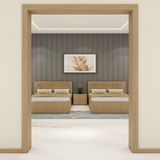 Cane Harmony Bed with Side Table