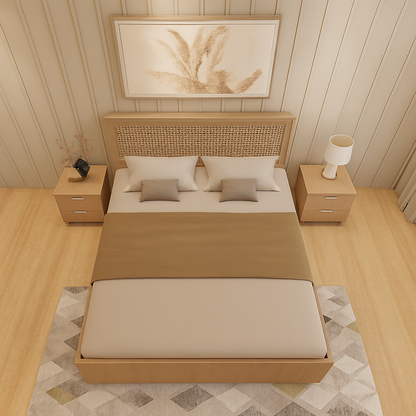 Prestona Luxe Bed with Side Table