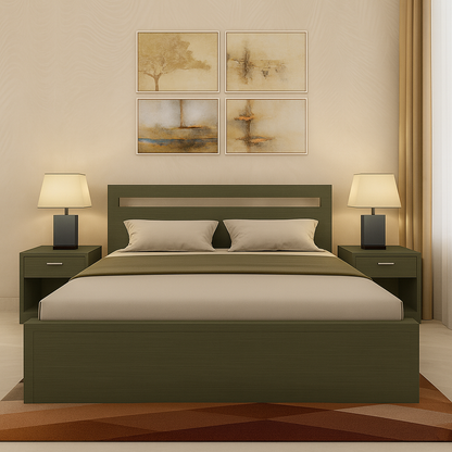 Prestona Luxe Bed with Side Table Collection