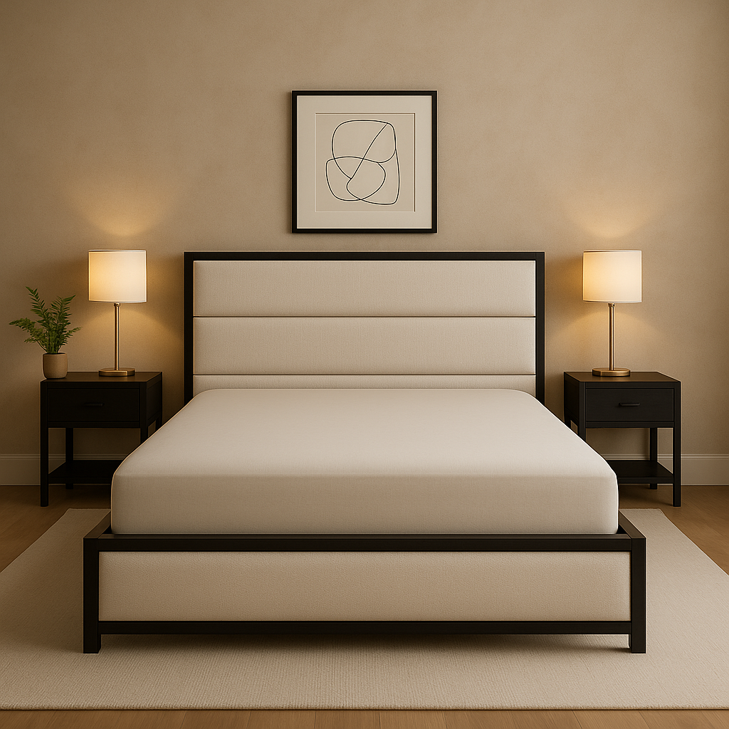 Sereno Luxe Upholstered Bed Collection