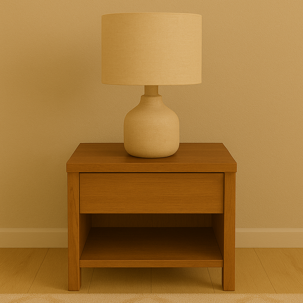 Terrana Solid Wood Upholstered Bed with Side Tables Collection