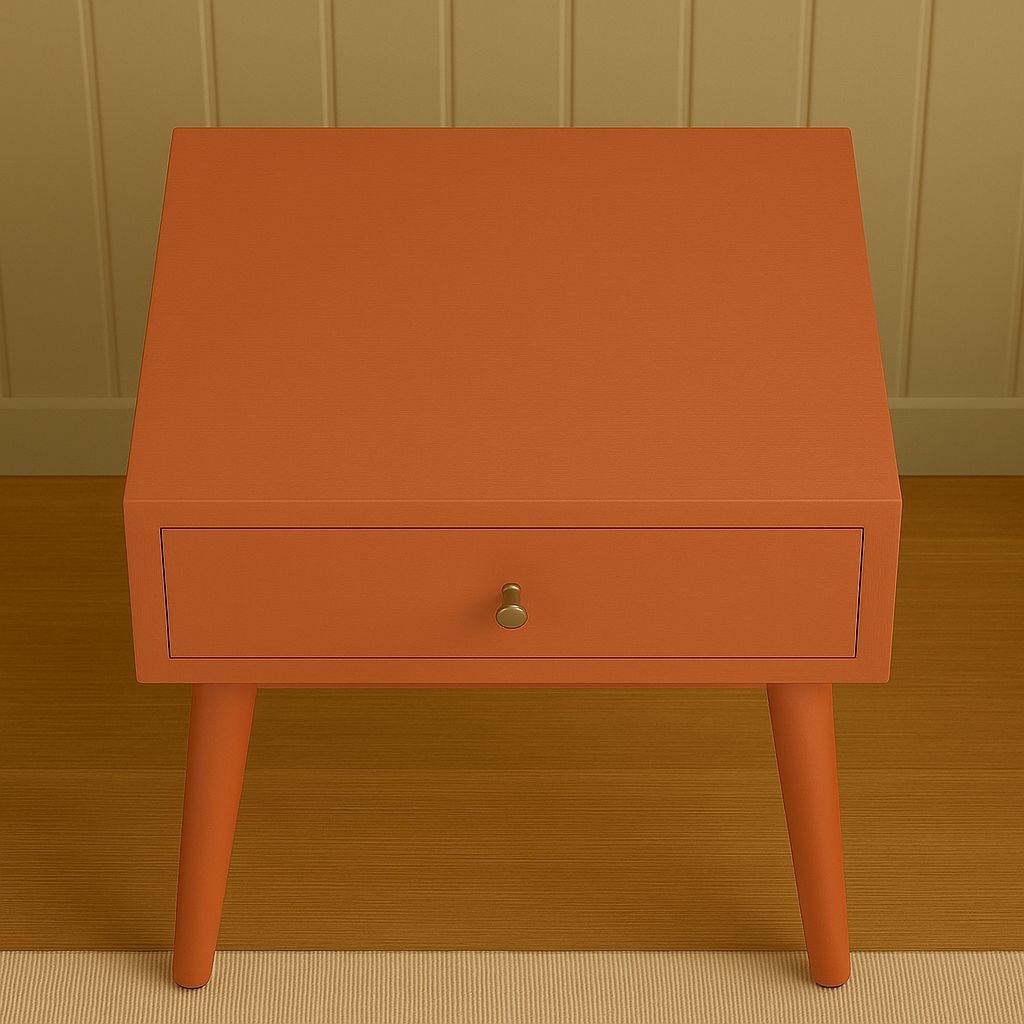 Aurelia Terracotta Wooden Side Table Collection