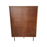 Bar Cabinet in sagwan wood in teak finish