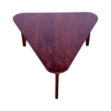 Vintage Walnut Finish  Center Table Made of Solid Shagan Wood Coffee Table