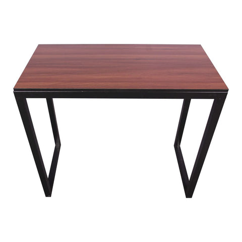 Console Table in wooden in metal frame