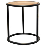 Wooden Modern Home Decor Sagwan Wood Coffee Table Walnut Finish