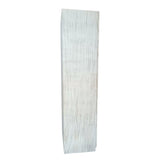 Modern Cane Two Door Almirah Wardrobe storage cabinet on metal legs