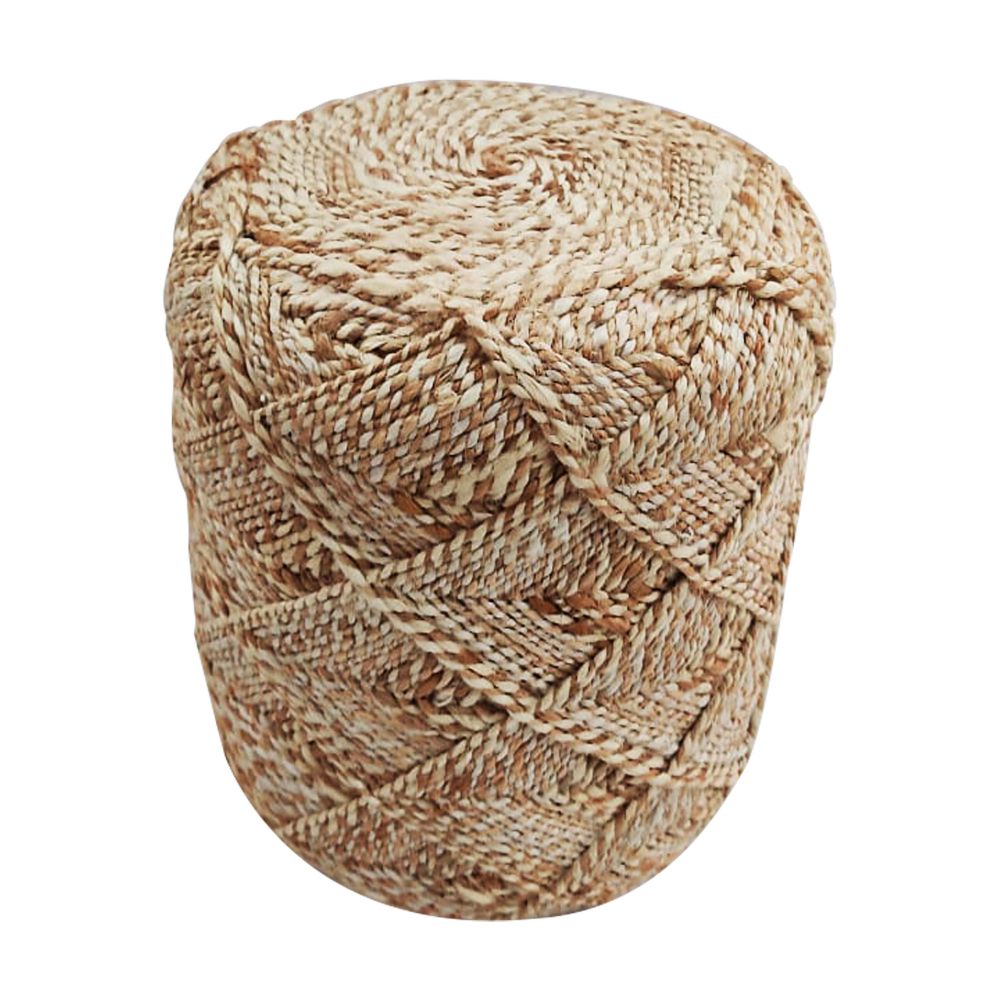 Jute Cylinder pouf