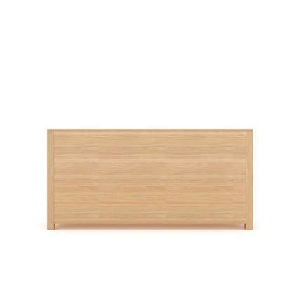 Side Console in Natural Oak Wood