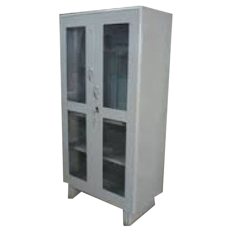 Office Steel Almirah with Glass Door