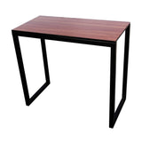 Console Table in wooden in metal frame