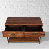 RustForge Sheesham Console Table
