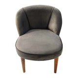 Cushioned Chair Wooden Legs For Lounge Chair And Living Room