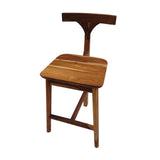 Bar  Solid wood high Table And Chair In Sagwan