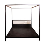 Sagwan Wood King Size Bed for Bedroom/Home/Hotel/Living Room Metal Frames