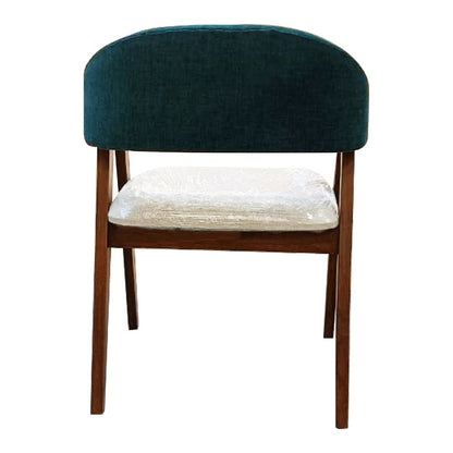 Chair With Arm Wooden Frame With Cushioned
