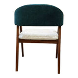 Chair With Arm Wooden Frame With Cushioned