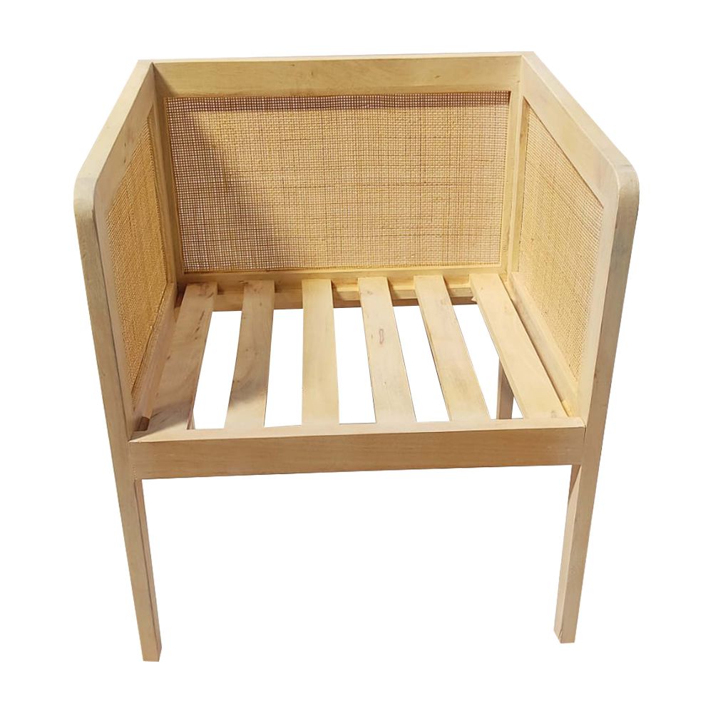 Caning Arm Chair For Lounge And Living Room